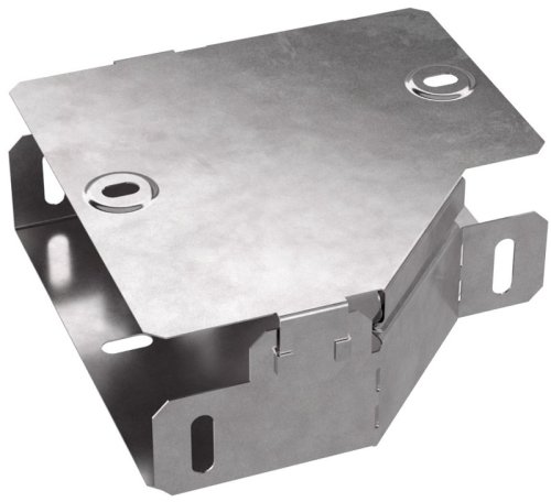 Переходник левый для лотка с крышкой Промрукав Стандарт 150х100х50 фото Переходник левый для лотка с крышкой Промрукав Стандарт 150х100х50 картинка